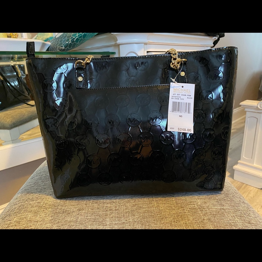 Michael Kors Jet Set Chain Tote NWTS